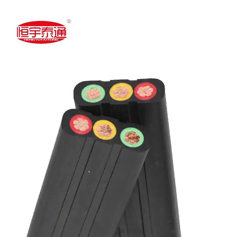 विशेष रबर म्यान वाली फ्लैट केबल